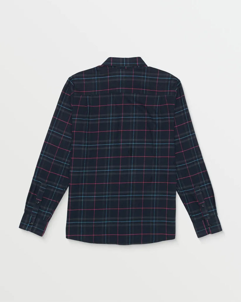 Volcom Mens Shirt Netastone Long Sleeve Flannel