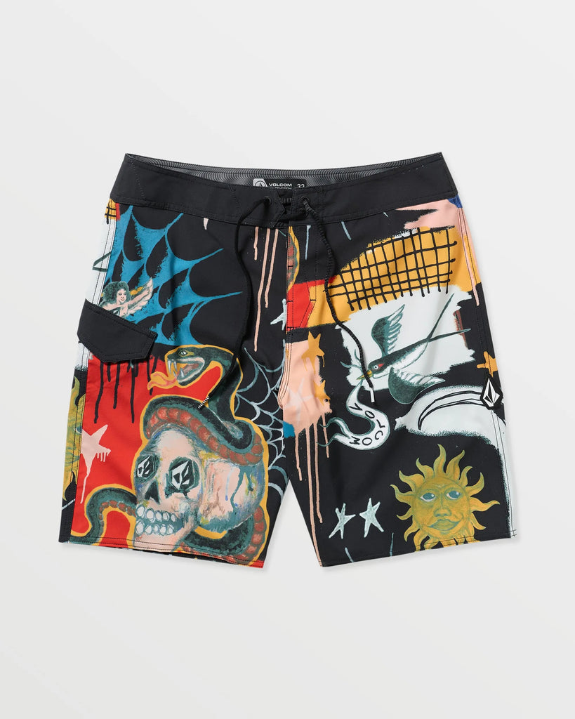 Volcom Mens Boardshorts Featured Artist Seth Conboy Mod