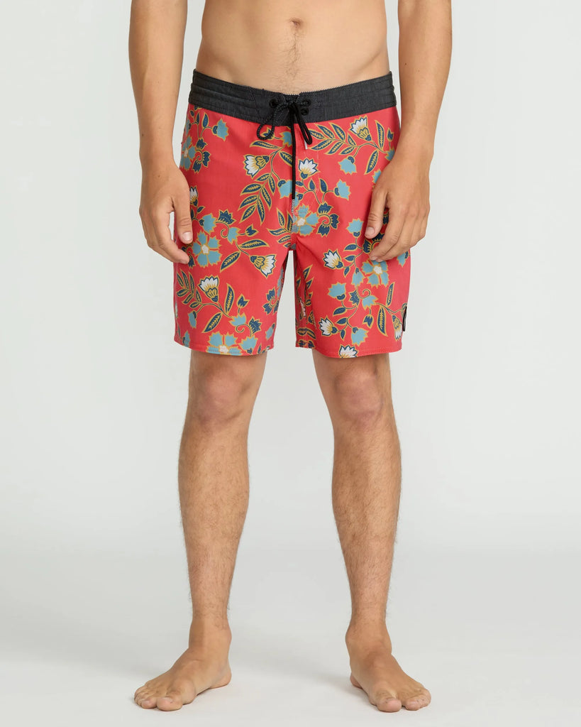 Volcom Mens Boardshorts Psyche Cotton Stoney 17