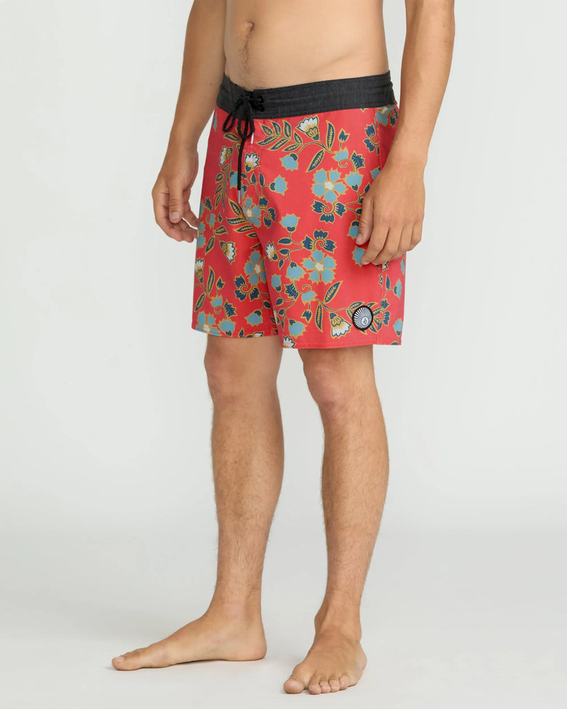 Volcom Mens Boardshorts Psyche Cotton Stoney 17
