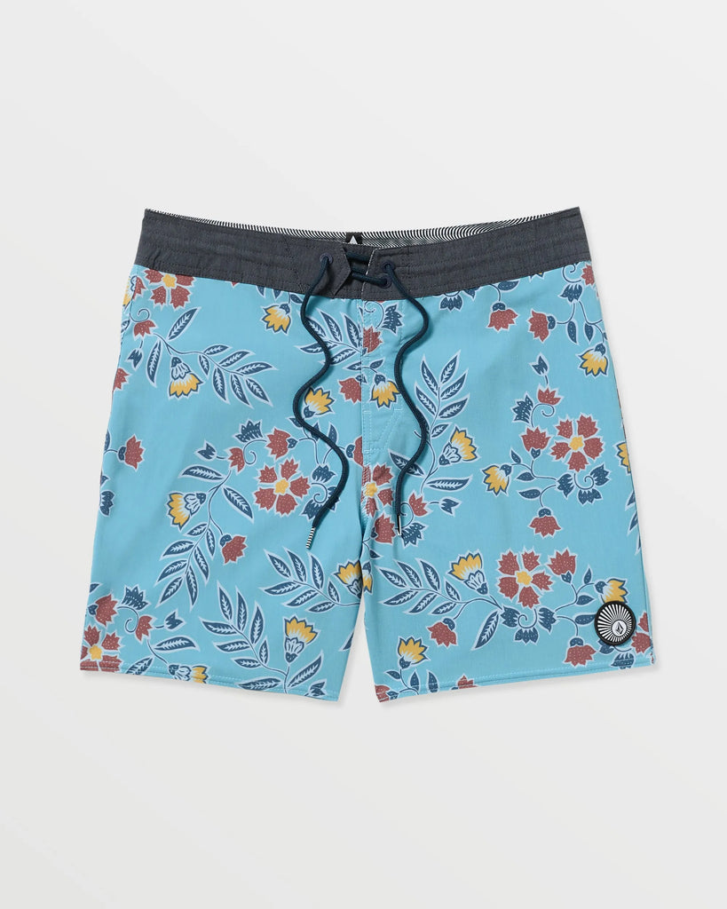 Volcom Mens Boardshorts Psyche Cotton Stoney 17