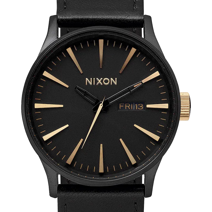Nixon Watch Sentry Leather