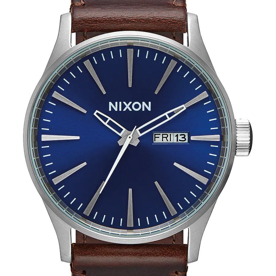 Nixon Watch Sentry Leather