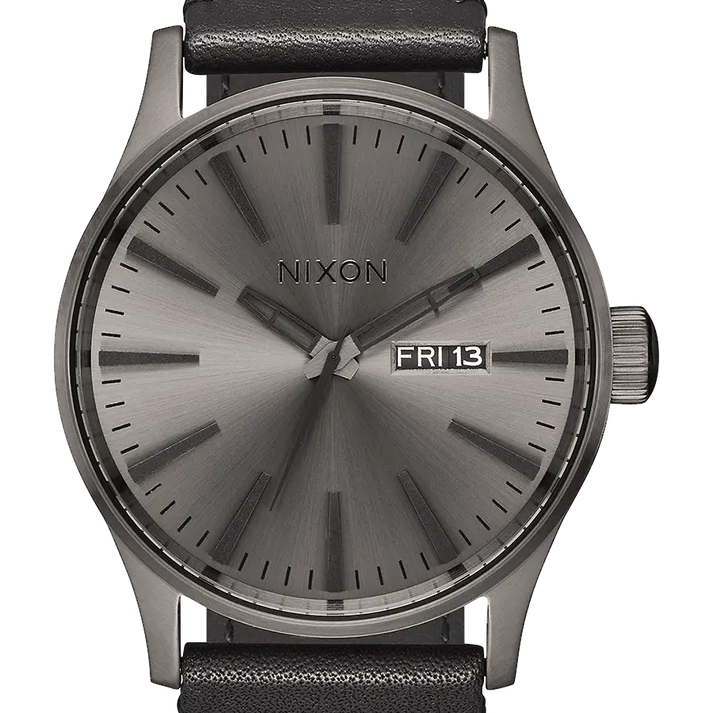 Nixon Watch Sentry Leather