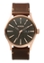 Nixon Watch Sentry Leather