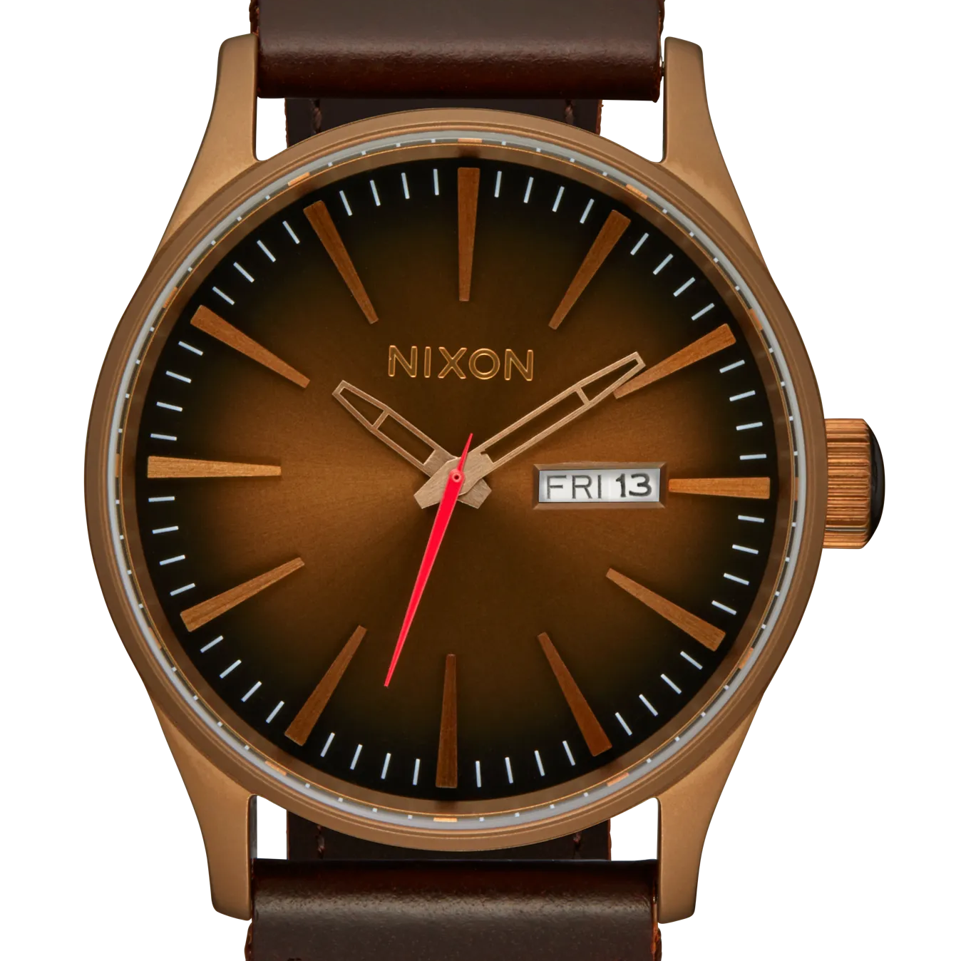 Nixon Watch Sentry Leather