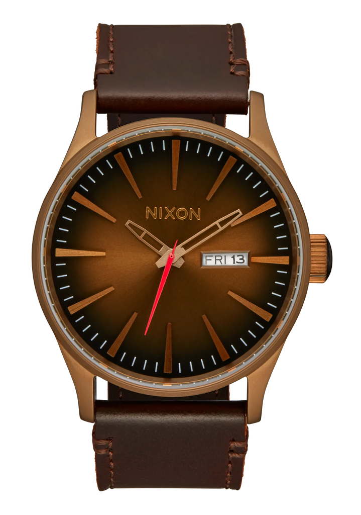 Nixon Watch Sentry Leather