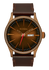 Nixon Watch Sentry Leather