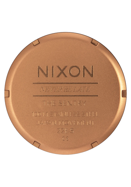 Nixon Watch Sentry Leather