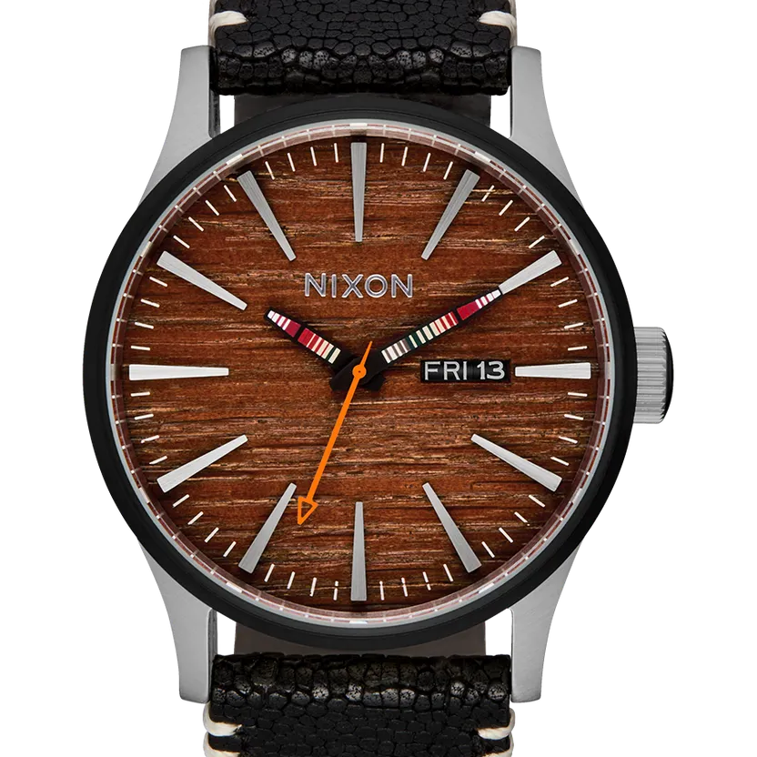 Nixon Watch Sentry Leather