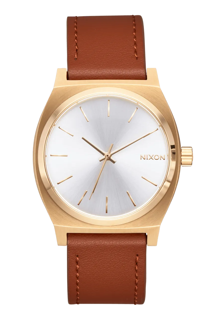 Nixon Watches Time Teller Leather