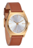 Nixon Watches Time Teller Leather