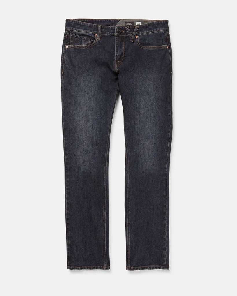 Volcom Mens Denim Vorta Slim Fit
