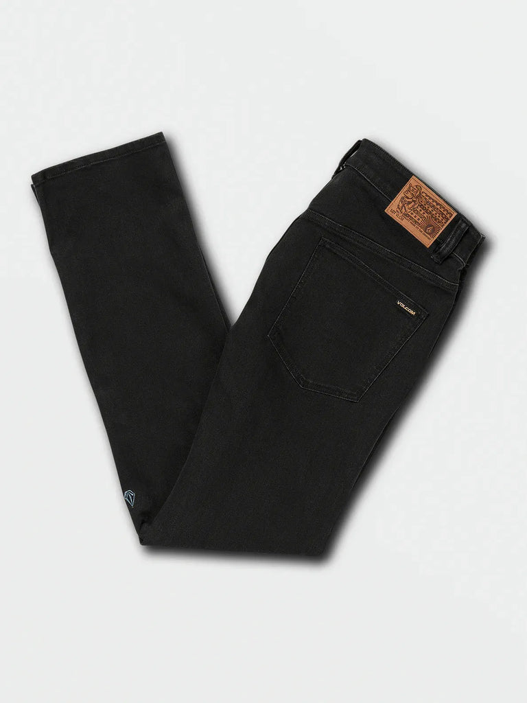 Volcom Mens Denim Solver Modern Fit Jeans
