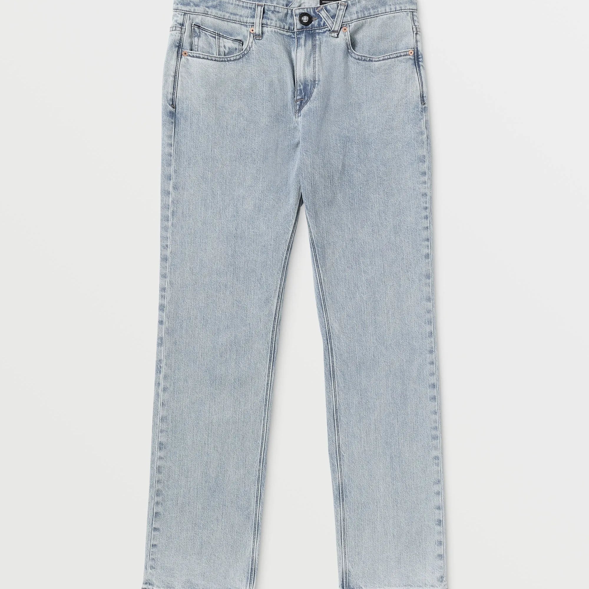 Volcom Mens Denim Solver Modern Fit Jeans
