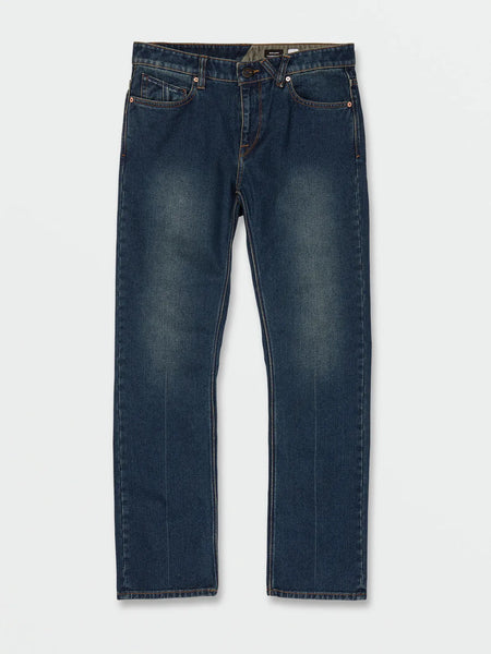 Volcom Mens Denim Solver Modern Fit Jeans