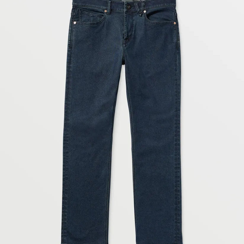 Volcom Mens Denim Solver Modern Fit Jeans