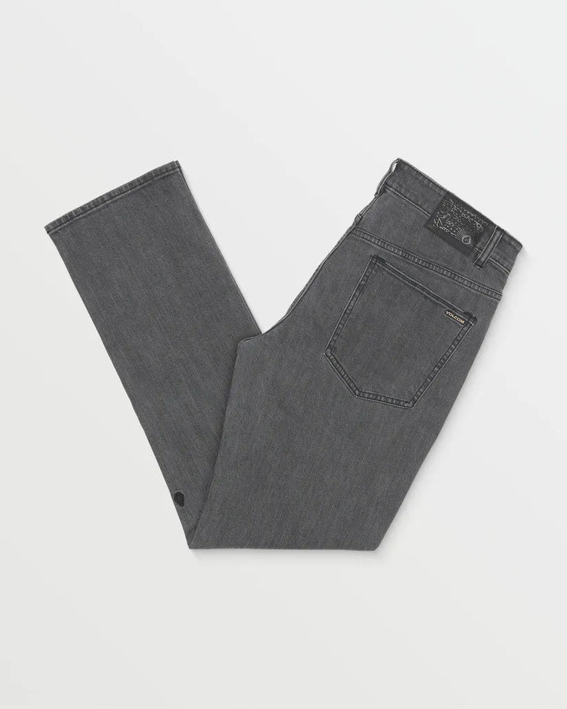 Volcom Mens Denim Solver Modern Fit Jeans