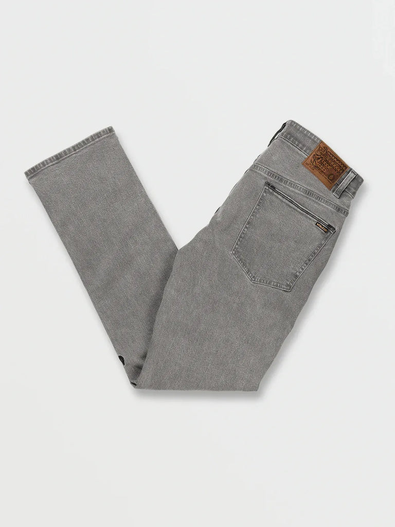 Volcom Mens Denim Solver Modern Fit Jeans