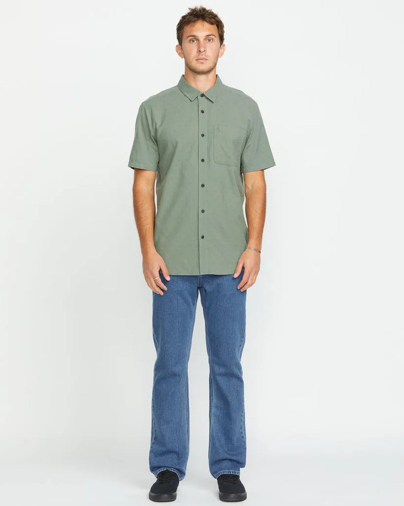Volcom Mens Denim Solver Modern Fit Jeans
