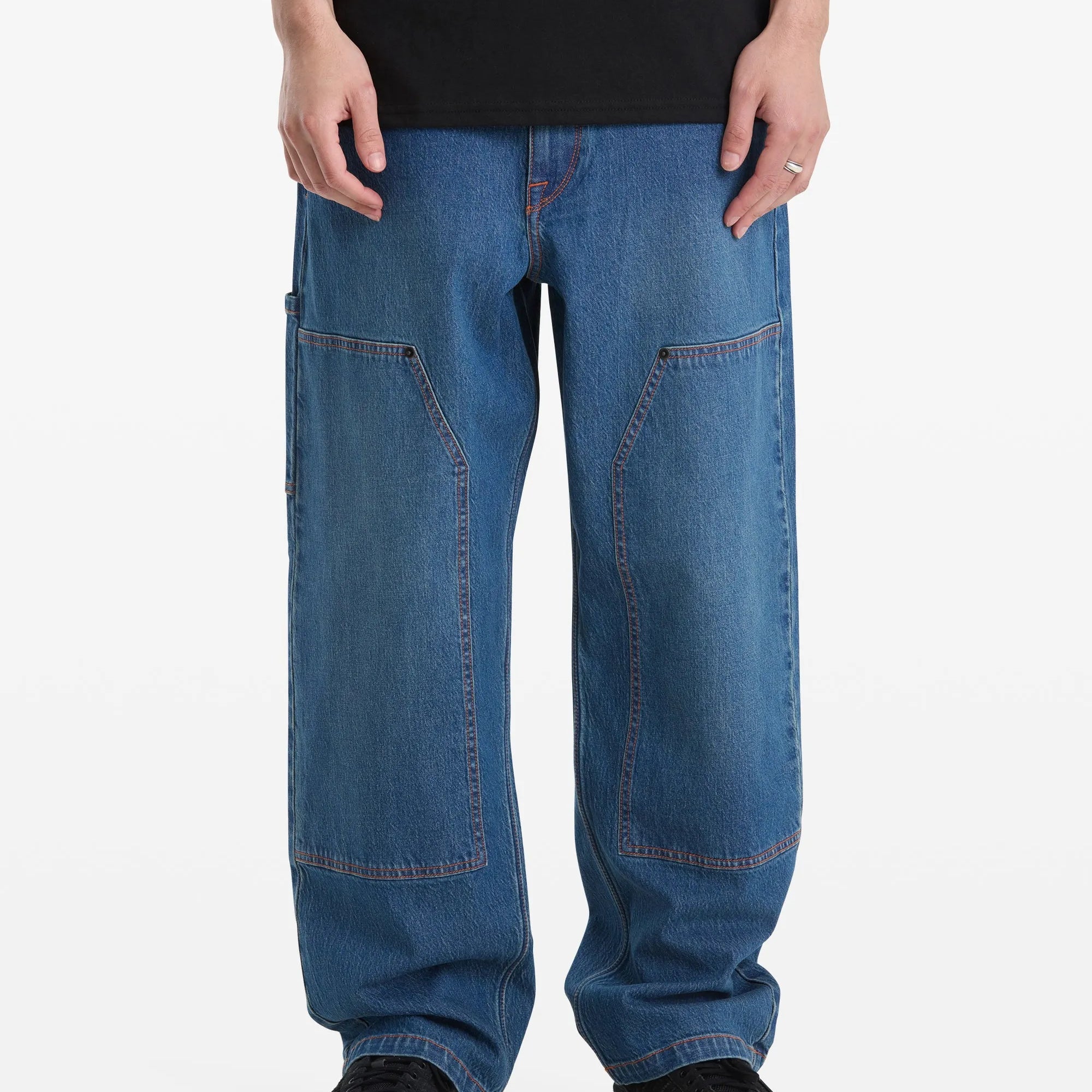 Volcom Mens Pants Work Carpenter Denim