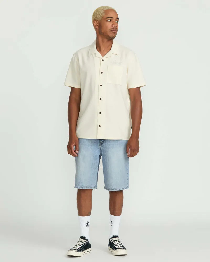 Volcom Mens Shorts Billow Denim