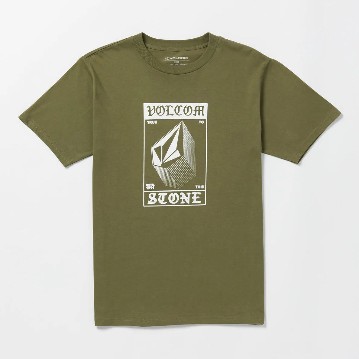 Volcom Mens Shirt Explicit Stone