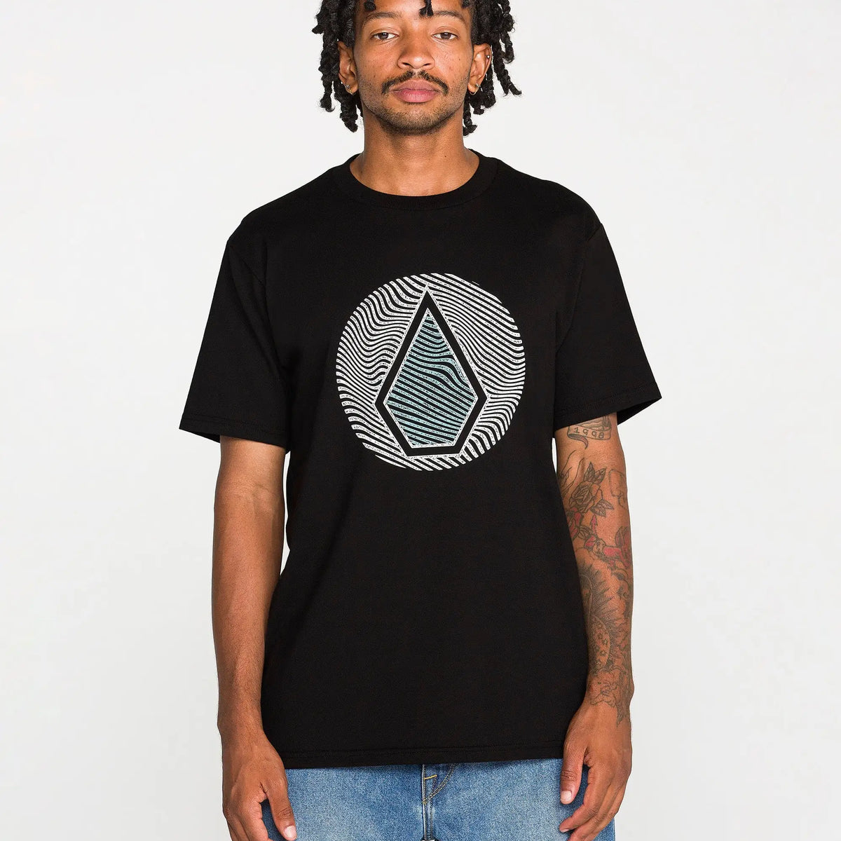 Volcom Mens Shirt Wave Stone
