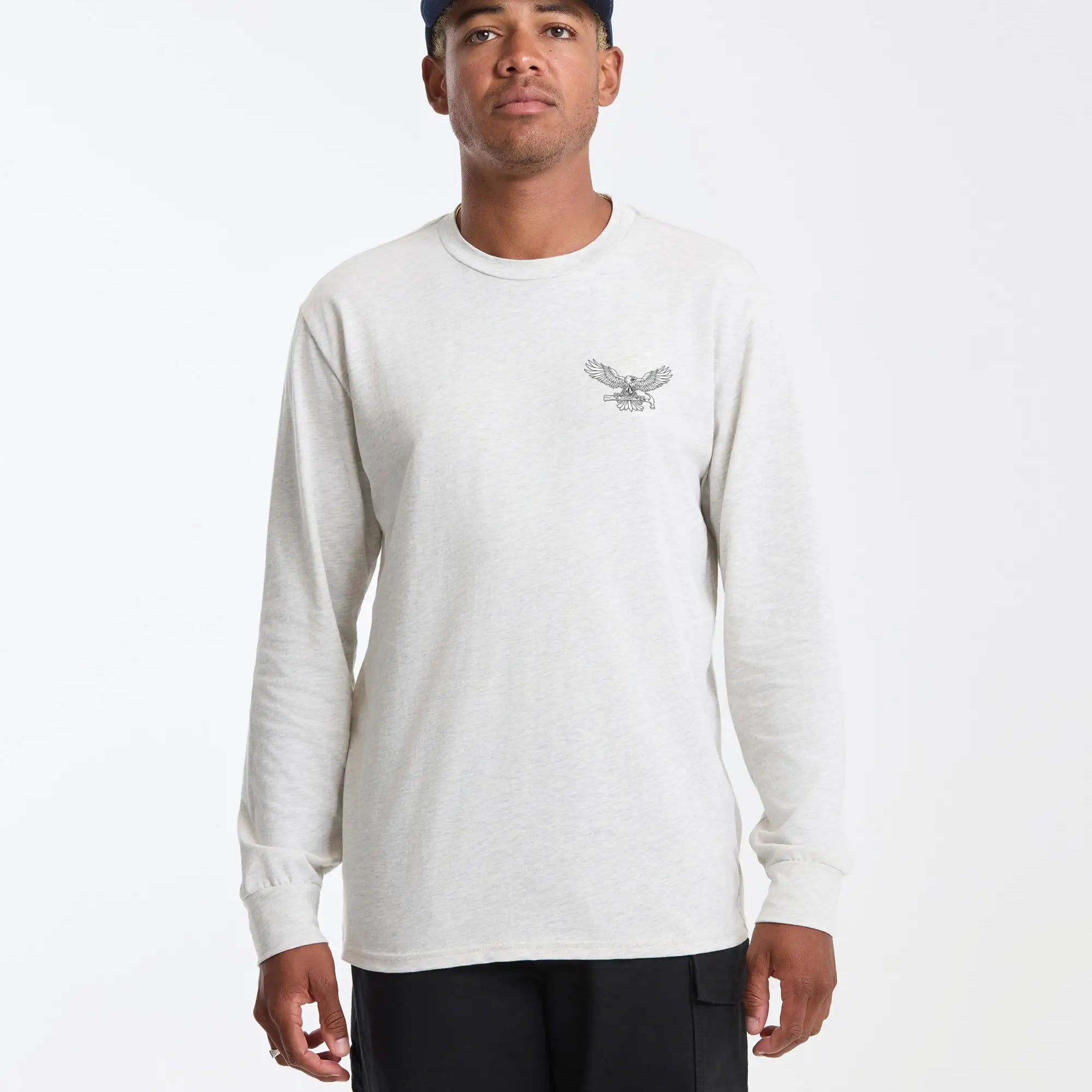 Volcom Mens Shirt Hammered Long Sleeve