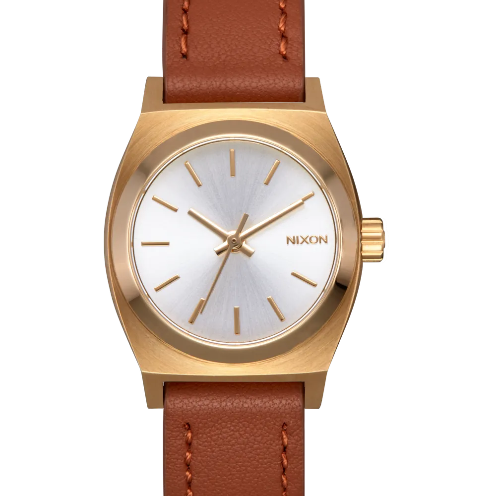 Nixon Watches Small Time Teller Leather