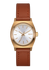 Nixon Watches Small Time Teller Leather