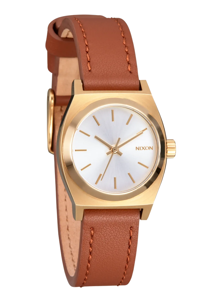 Nixon Watches Small Time Teller Leather