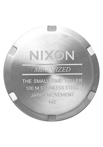 Nixon Watches Small Time Teller Leather