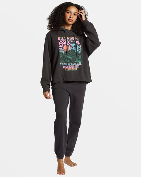 Billabong Womens Sweatshirt Keep It Up Pullover Hoodie