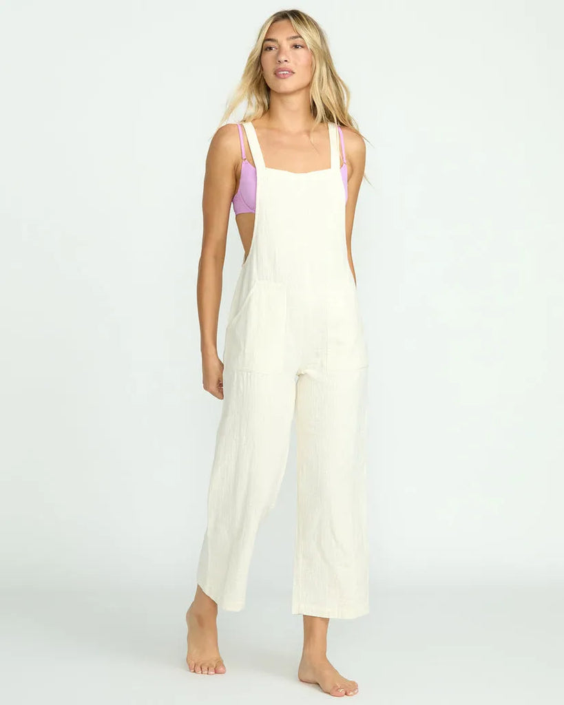 Billabong Womens Jumpsuit Pacific Time Romper Jumpsuit