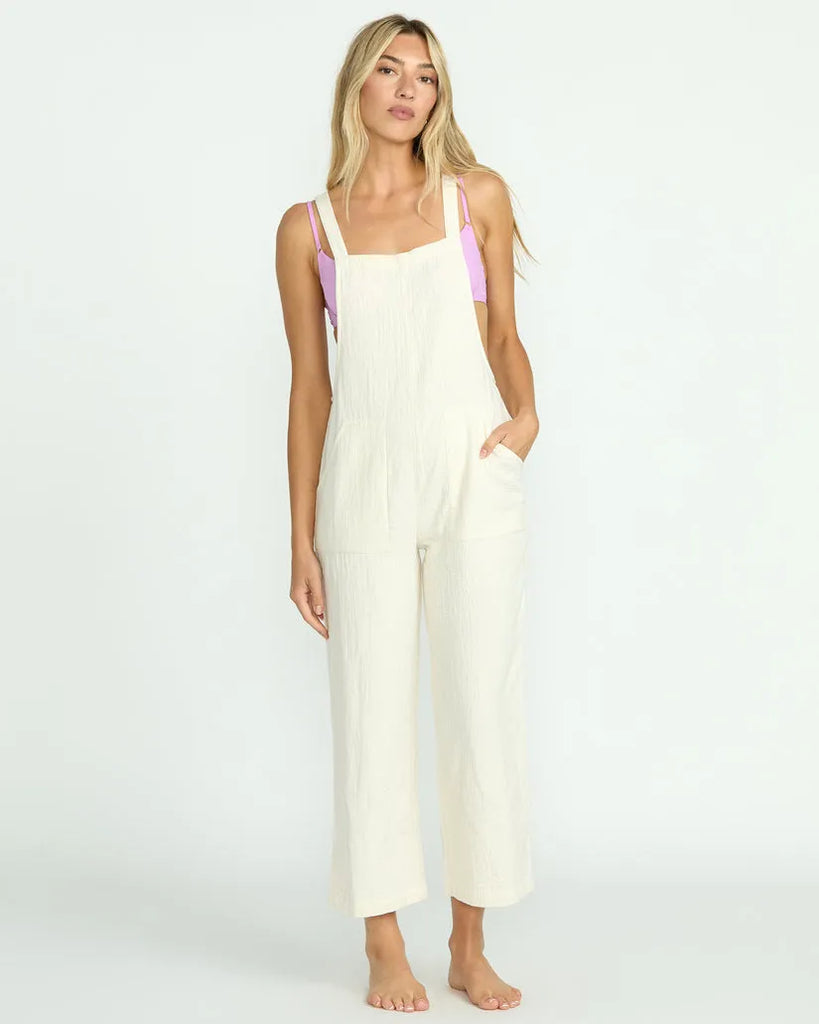 Billabong Womens Jumpsuit Pacific Time Romper Jumpsuit