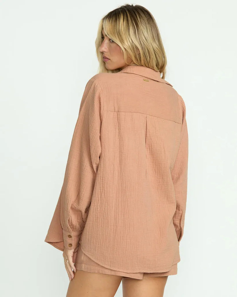 Billabong Womens Shirt Sweet Swell Long Sleeve
