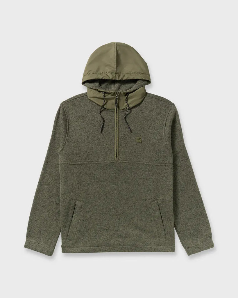 Billabong Mens Sweatshirt A/Div Boundary Hooded Half-Zip Pullover
