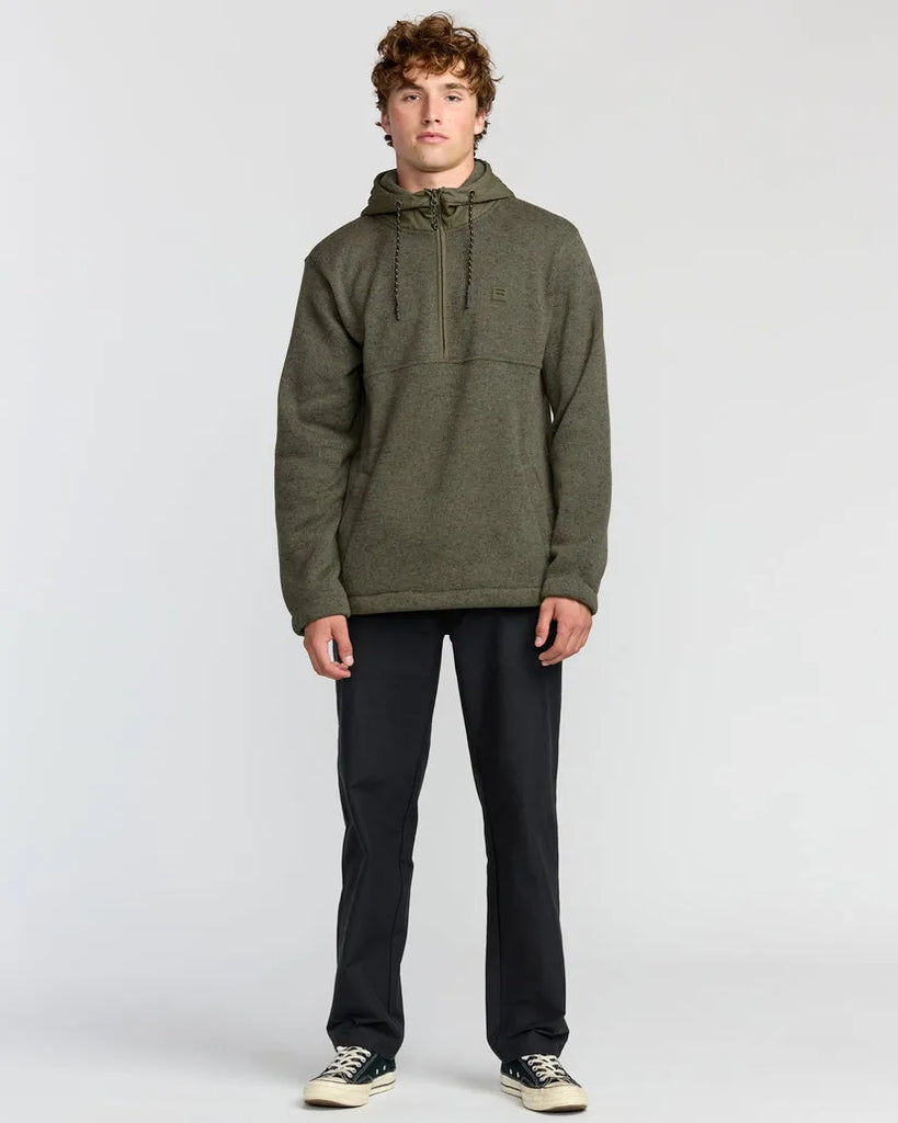 Billabong Mens Sweatshirt A/Div Boundary Hooded Half-Zip Pullover