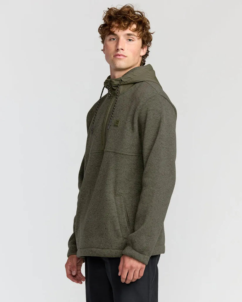Billabong Mens Sweatshirt A/Div Boundary Hooded Half-Zip Pullover