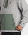 Billabong Mens Sweatshirt Badger Half Zip Hoodie