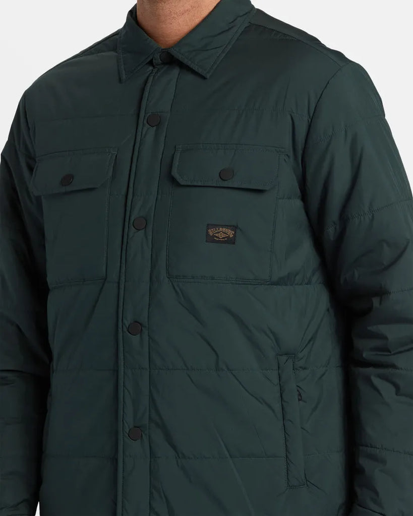 Billabong Mens Jacket Montana Buttoned