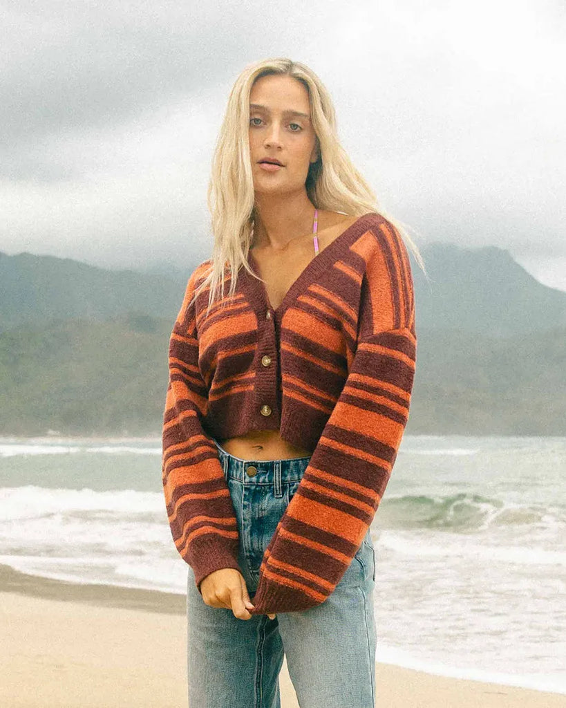 Billabong Womens Sweater Something About It Cardi