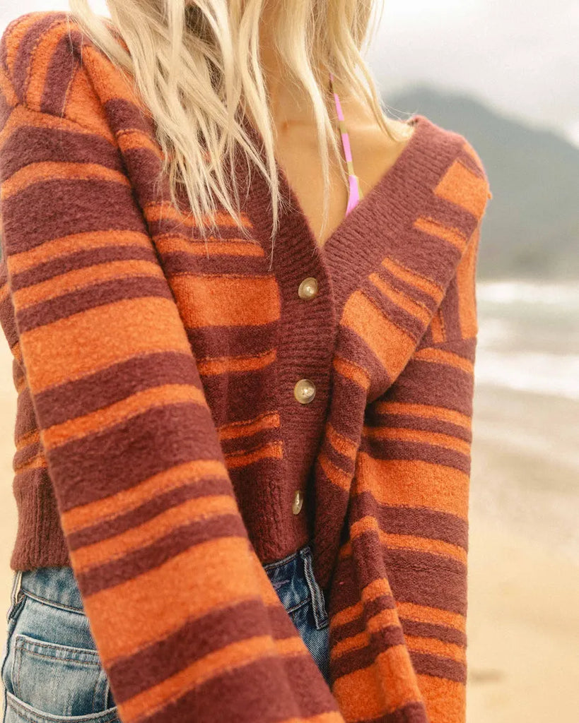 Billabong Womens Sweater Something About It Cardi