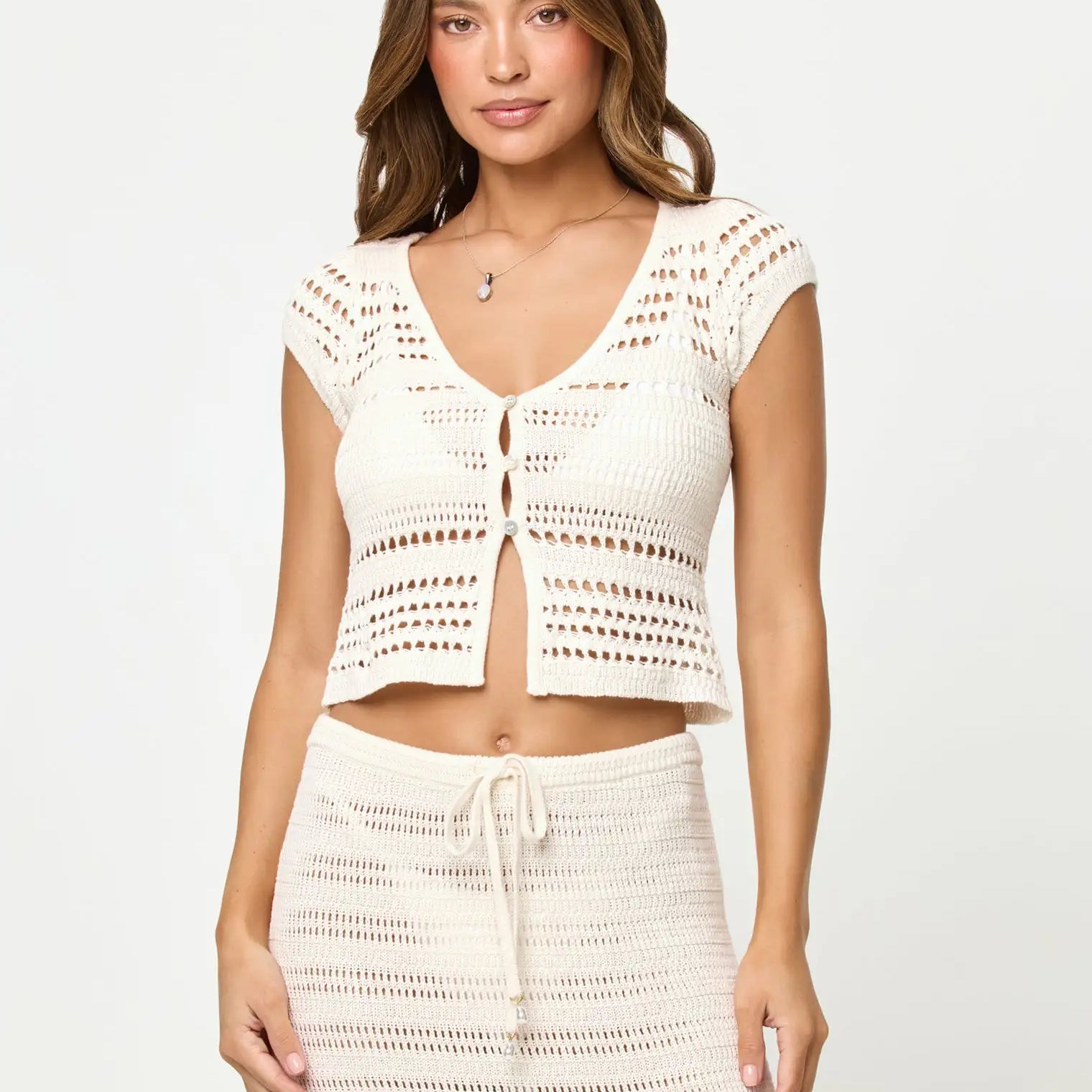 L*Space Womens Shirt Tula Top