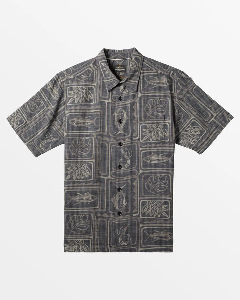 Quiksilver Waterman Mens Woven Framed Fish