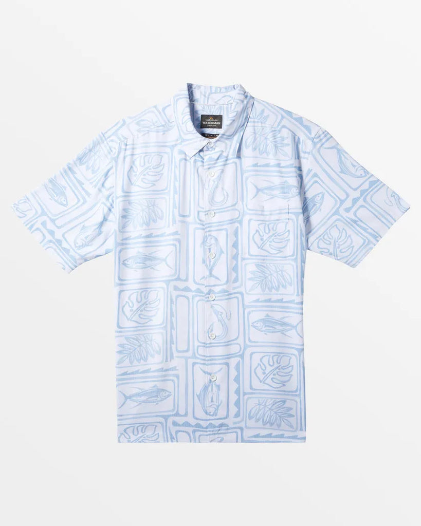 Quiksilver Waterman Mens Woven Framed Fish