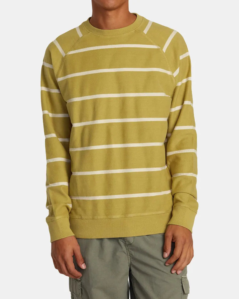 RVCA Mens Sweatshirt Vacancy Crew Neck Pullover