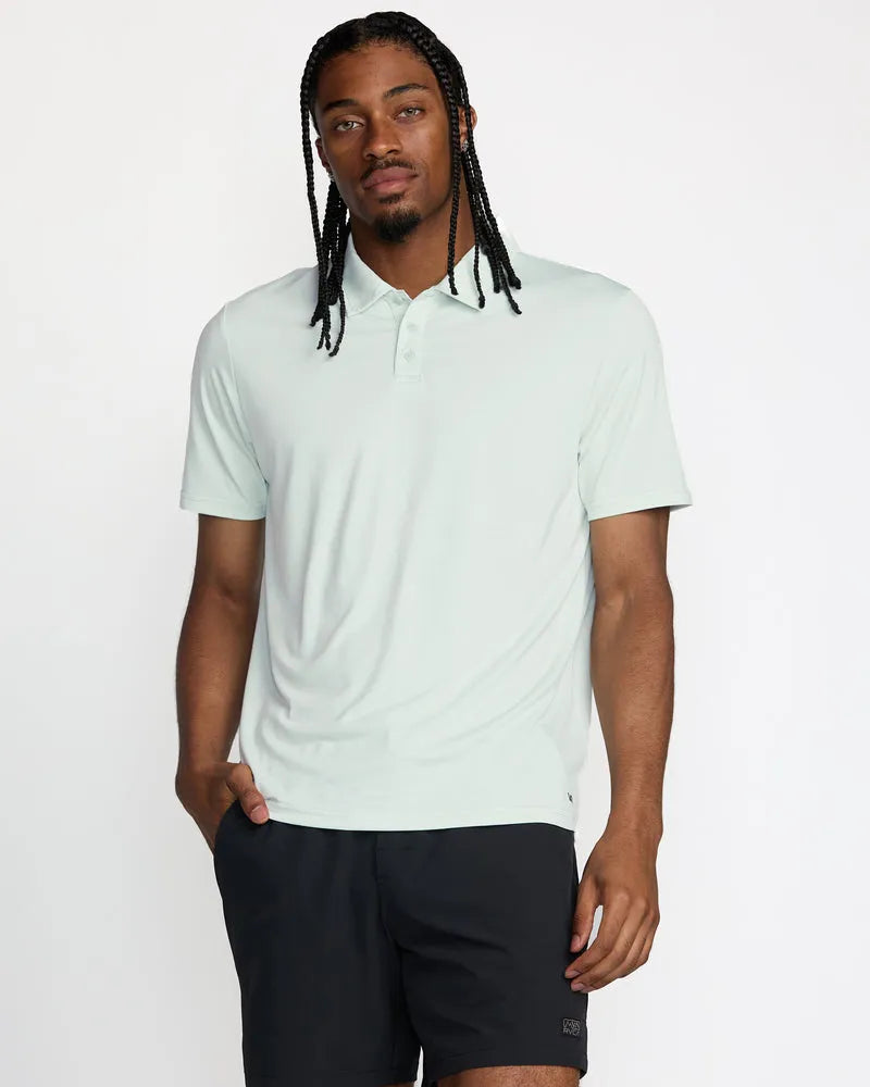 RVCA Mens Knit Balance Polo
