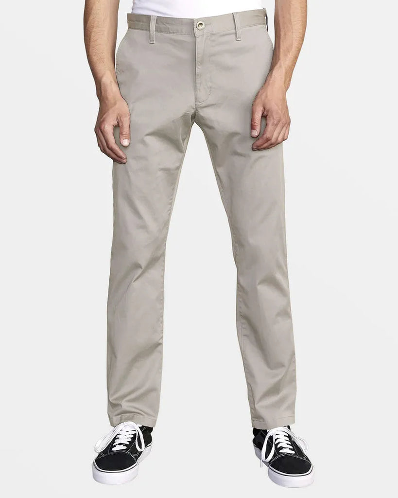 RVCA Mens Pants The Weekend Stretch Straight Fit